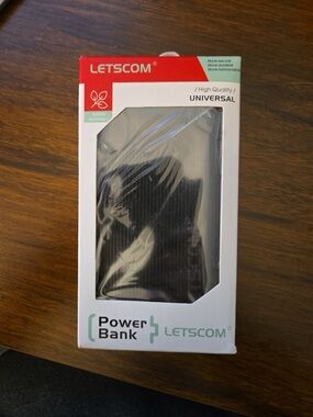 Black Power Bank Portable Universal Charger